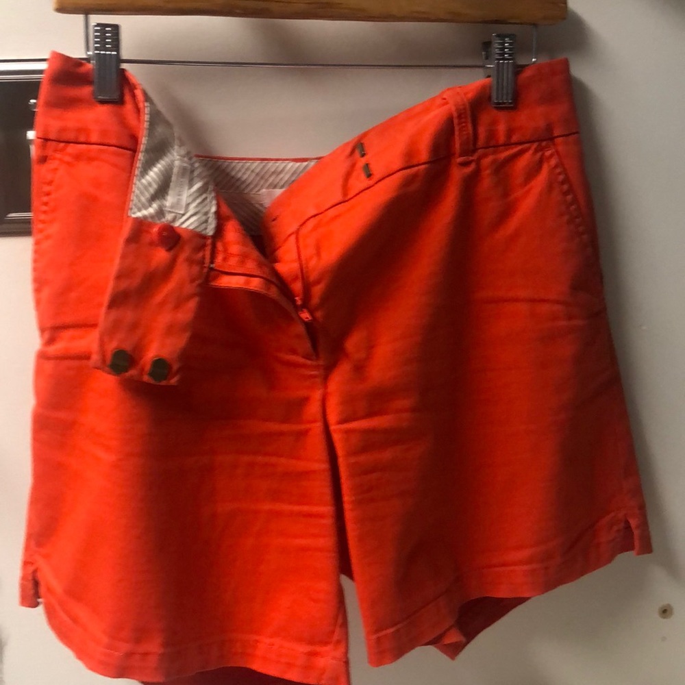 Orange ATLoft Bermudas with belt loop & 5 pockets